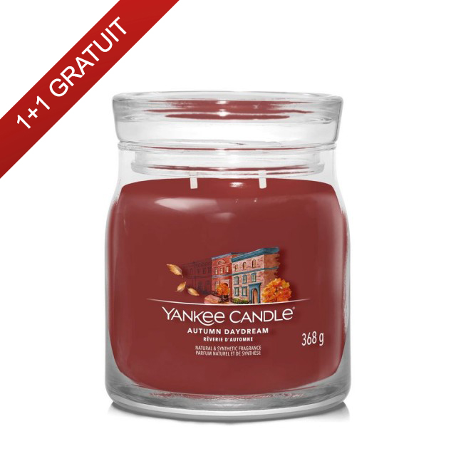 Yankee Candle Lumanare Parfumata Borcan Mediu Signature Autumn Daydream Yankee Candle Lumanare Parfumata Borcan Mediu Signature Autumn Daydream